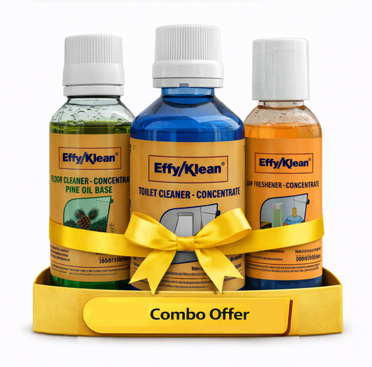 COMBO PACK : (Floor Cleaner  Pine Oil Base+Toilet Cleaner+Air Freshener  Concentrates)