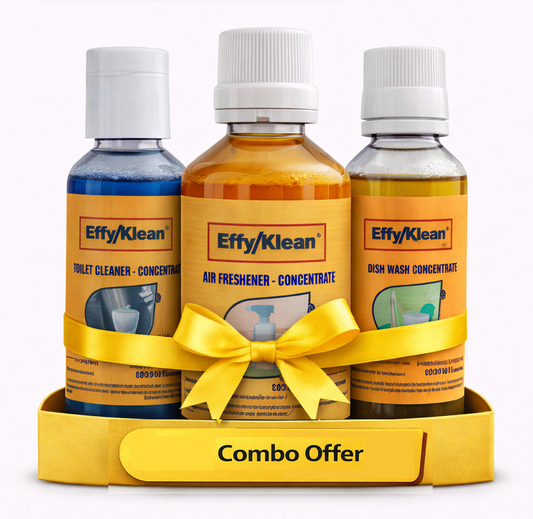 COMBO PACK : (Toilet Cleaner+Air Freshener  +Dish Wash  Concentrates)