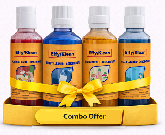 COMBO PACK : (Floor Cleaner +Toilet Cleaner+Air Freshener  +Glass cleaner  Concentrates)