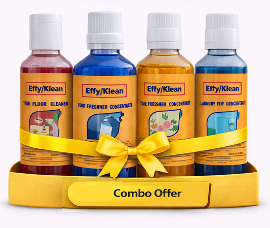 COMBO PACK : (Floor Cleaner +Toilet Cleaner+Air Freshener  +Laundry Detergent  Concentrates)
