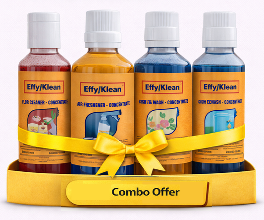 COMBO PACK : (Floor Cleaner +Air Freshener  +Laundry Detergent+Dish Wash  Concentrates)