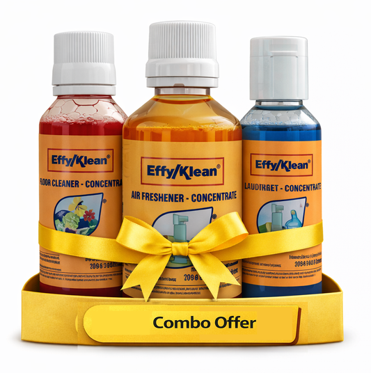 COMBO PACK : (Floor Cleaner +Air Freshener  +Laundry Detergent  Concentrates)