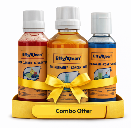 COMBO PACK : (Floor Cleaner +Air Freshener  +Dish Wash  Concentrates)