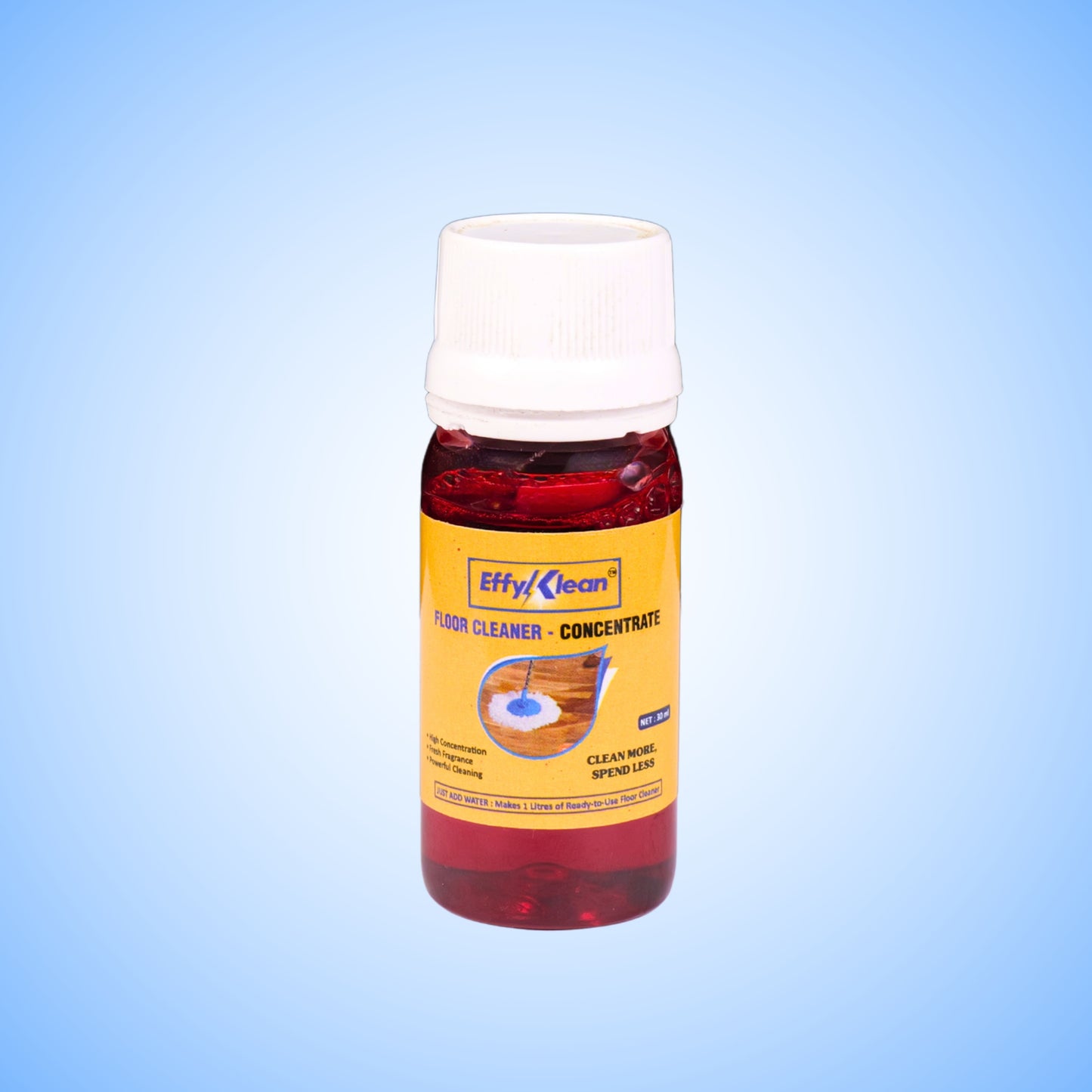 Floor Cleaner Concentrate (Rose) (Makes 1 liters final product from 30ml concentrate)