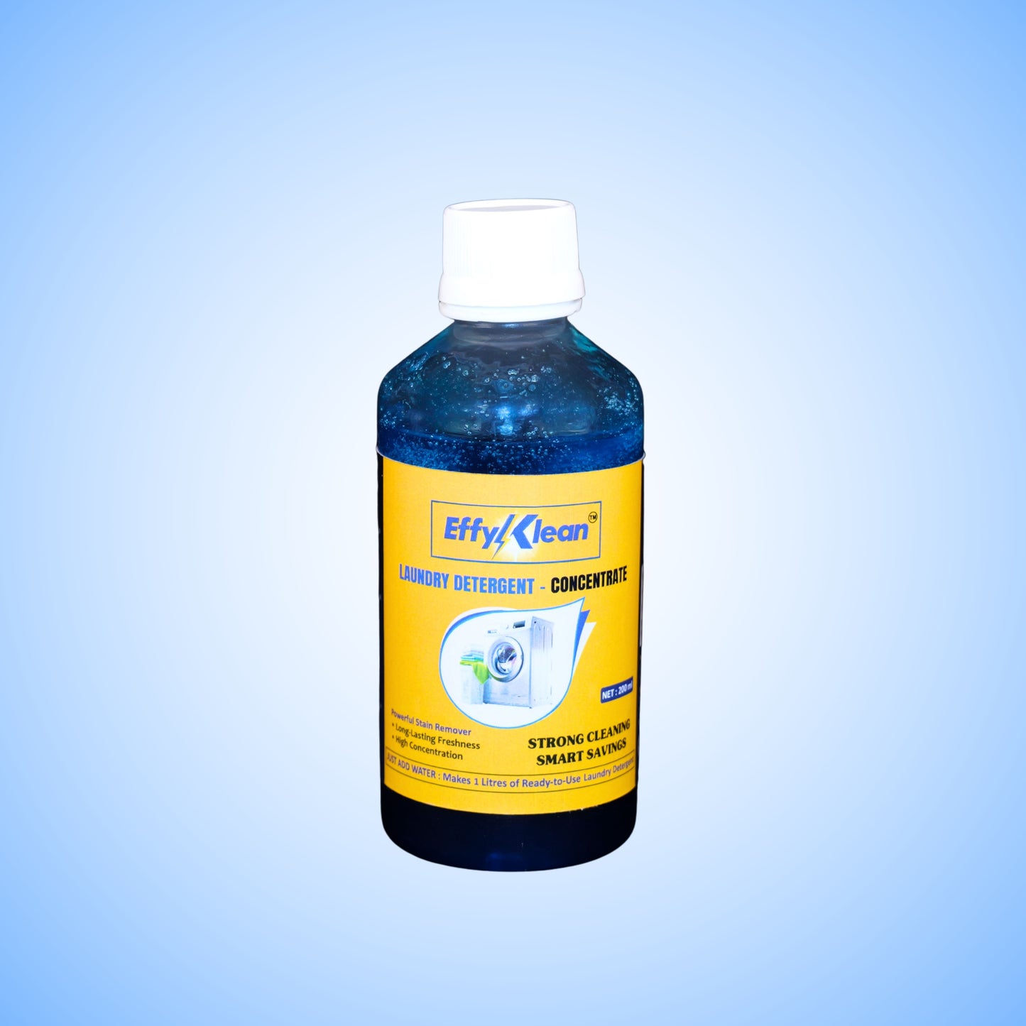 Laundry Detergent Concentrate (Makes 1 liters final product from 200ml concentrate)