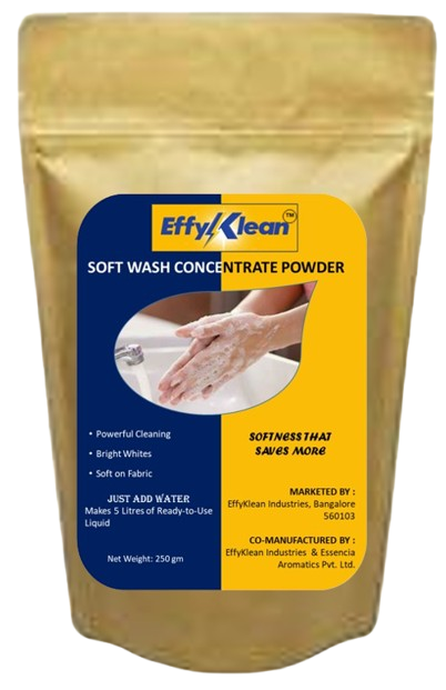 Softwash Concentrate Powder (Makes 5 liters final product from 250 gm powder)