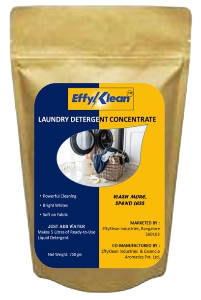 Laundry Detergent Concentrate (Makes 5 liters final product from 250 g concentrate)