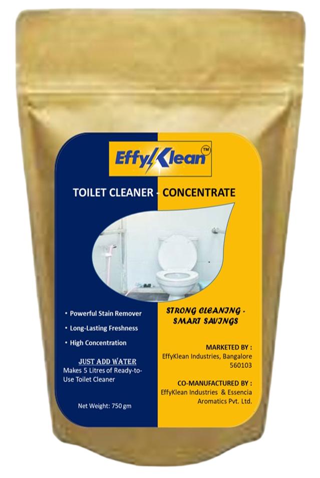 Toilet Cleaner Concentrate (Makes 5 liters final product from 750 gm powder)